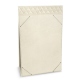 A5 Format table top menu holder - Blanc escumo - Couture