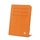 IDカード用ケース - RFID・NFCスキミング防止 - Abaca arancio