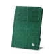 Bolsa para bilhete de identidade francês - Anti RFID / NFC - Crocodile pino