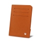 Bolsa para bilhete de identidade francês - Anti RFID / NFC - Orange vibrant