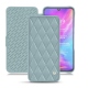 Lederschutzhülle Xiaomi Mi 9 - Bleu ciel - Couture ( Nappa - Pantone 277C ) 