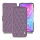 レザーケース Xiaomi Mi 9 - Lilas - Couture ( Nappa - Pantone 2645U ) 