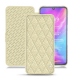 Xiaomi Mi 9 leather case - Ivoire - Couture ( Sleek P C12 - White ) 