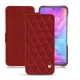 Capa em pele Xiaomi Mi 9 - Tomate - Couture ( Pantone 187C ) 