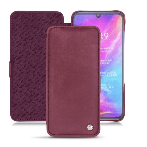 Estojo e concha de couro de luxo para Xiaomi Mi 9Prune vintage ( Pantone #612434 ) 
