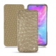 Xiaomi Mi 9 leather case - Autruche desert