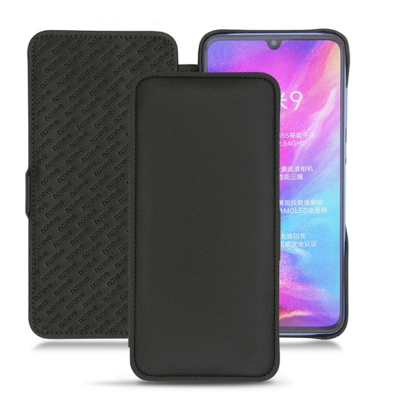 Xiaomi Mi 9 leather case - Noir PU