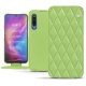 Custodia in pelle Xiaomi Mi 9 - Vert olive - Couture ( Nappa - Pantone 578U ) 