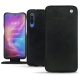 Custodia in pelle Xiaomi Mi 9 - Dark vintage ( Roughtcut - Black#5256 ) 