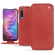 Lederschutzhülle Xiaomi Mi 9 - Cerise vintage ( Pantone 185C ) 