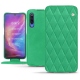 Xiaomi Mi 9 leather case - Menthe vintage - Couture