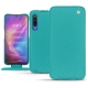 Custodia in pelle Xiaomi Mi 9 - Bleu fluo