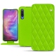 Custodia in pelle Xiaomi Mi 9 - Vert fluo - Couture