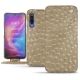 Custodia in pelle Xiaomi Mi 9 - Autruche desert