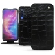レザーケース Xiaomi Mi 9 - Crocodile nero