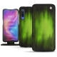 レザーケース Xiaomi Mi 9 - Vert Patine