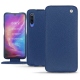 Housse cuir Xiaomi Mi 9 - Bleu frisson