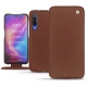 レザーケース Xiaomi Mi 9 - Marron délicat