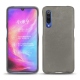 Xiaomi Mi 9 leather cover - Acier vintage ( Pantone 403C ) 
