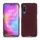 Xiaomi Mi 9 leather cover - Lie de vin ( Pantone 5115C ) 