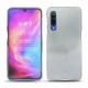 Xiaomi Mi 9 leather cover - Platinium ( Pantone 877C ) 