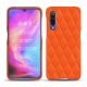Coque cuir Xiaomi Mi 9 - Orange fluo