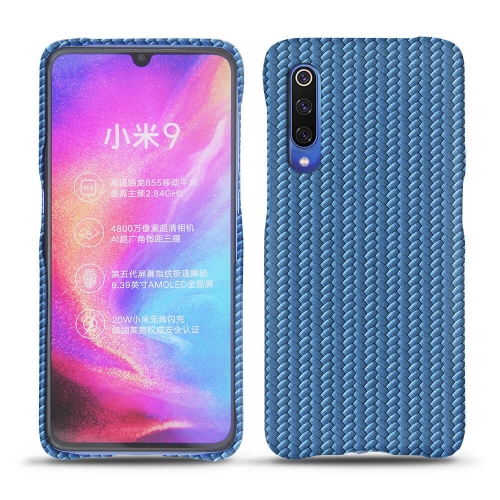 レザーケース Xiaomi Mi 9Abaca ishia ( Pantone #395775 ) 