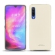 レザーケース Xiaomi Mi 9 - Blanc PU