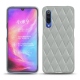 Funda de piel Xiaomi Mi 9 - Gris - Couture ( Nappa - Pantone W428C ) 