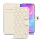 Custodia in pelle Xiaomi Mi 9 - Blanc - Couture ( Bologna - White ) 