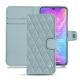レザーケース Xiaomi Mi 9 - Bleu ciel - Couture ( Nappa - Pantone 277C ) 