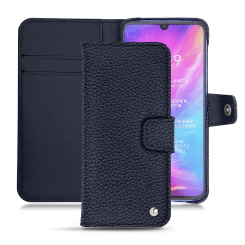 Custodia in pelle Xiaomi Mi 9Cobalt ( Pantone #2b253f ) 