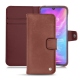 Xiaomi Mi 9 leather case - Passion vintage ( Glutton - Red ) 