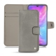 Housse cuir Xiaomi Mi 9 - Acier vintage ( Pantone 403C ) 