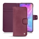 Lederschutzhülle Xiaomi Mi 9 - Prune vintage ( Pantone 512C ) 