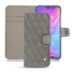 Funda de piel Xiaomi Mi 9 - Acier vintage - Couture