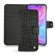 Lederschutzhülle Xiaomi Mi 9 - Autruche nero