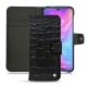 Custodia in pelle Xiaomi Mi 9 - Crocodile nero