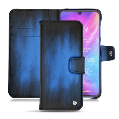 Protections en cuir (coques, étuis, housses) pour Xiaomi Mi 9 par NoreveBleu Patine