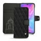 Xiaomi Mi 9 leather case - Negre poudro - Couture