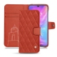 Lederschutzhülle Xiaomi Mi 9 - Arange clouquié - Couture