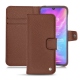 レザーケース Xiaomi Mi 9 - Marron délicat