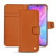 Custodia in pelle Xiaomi Mi 9 - Orange vibrant