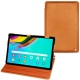 Housse cuir Samsung Galaxy Tab S5e - Mandarine vintage ( Pantone 165C ) 