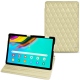 Housse cuir Samsung Galaxy Tab S5e - Beige - Couture ( Nappa - Pantone 7502C ) 