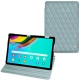 Lederschutzhülle Samsung Galaxy Tab S5e - Bleu ciel - Couture ( Nappa - Pantone 277C ) 