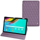 Housse cuir Samsung Galaxy Tab S5e - Lilas - Couture ( Nappa - Pantone 2645U ) 