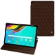 Capa em pele Samsung Galaxy Tab S5e - Châtaigne - Couture ( Pantone 476C ) 