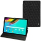 Samsung Galaxy Tab S5e leather case - Ebène - Couture ( Sleek P C12 - Black ) 