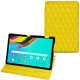 Lederschutzhülle Samsung Galaxy Tab S5e - Jaune fluo - Couture